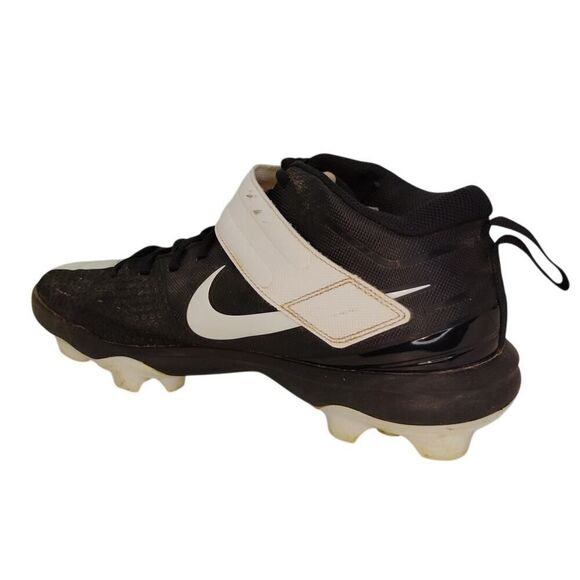 NIKE PRO TROUT Pro 7 MCS Mens Black/White Baseball Cleats- Size: 9 1/2 main image 5